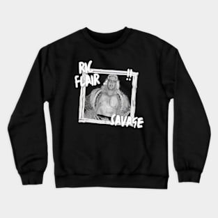 ric flair in frame savage Crewneck Sweatshirt